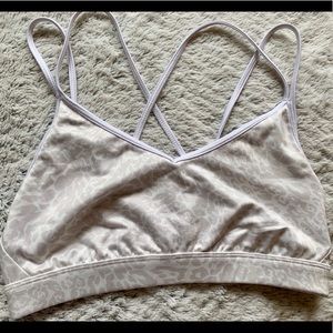 Strappy Low Impact Cheetah Sports Bra